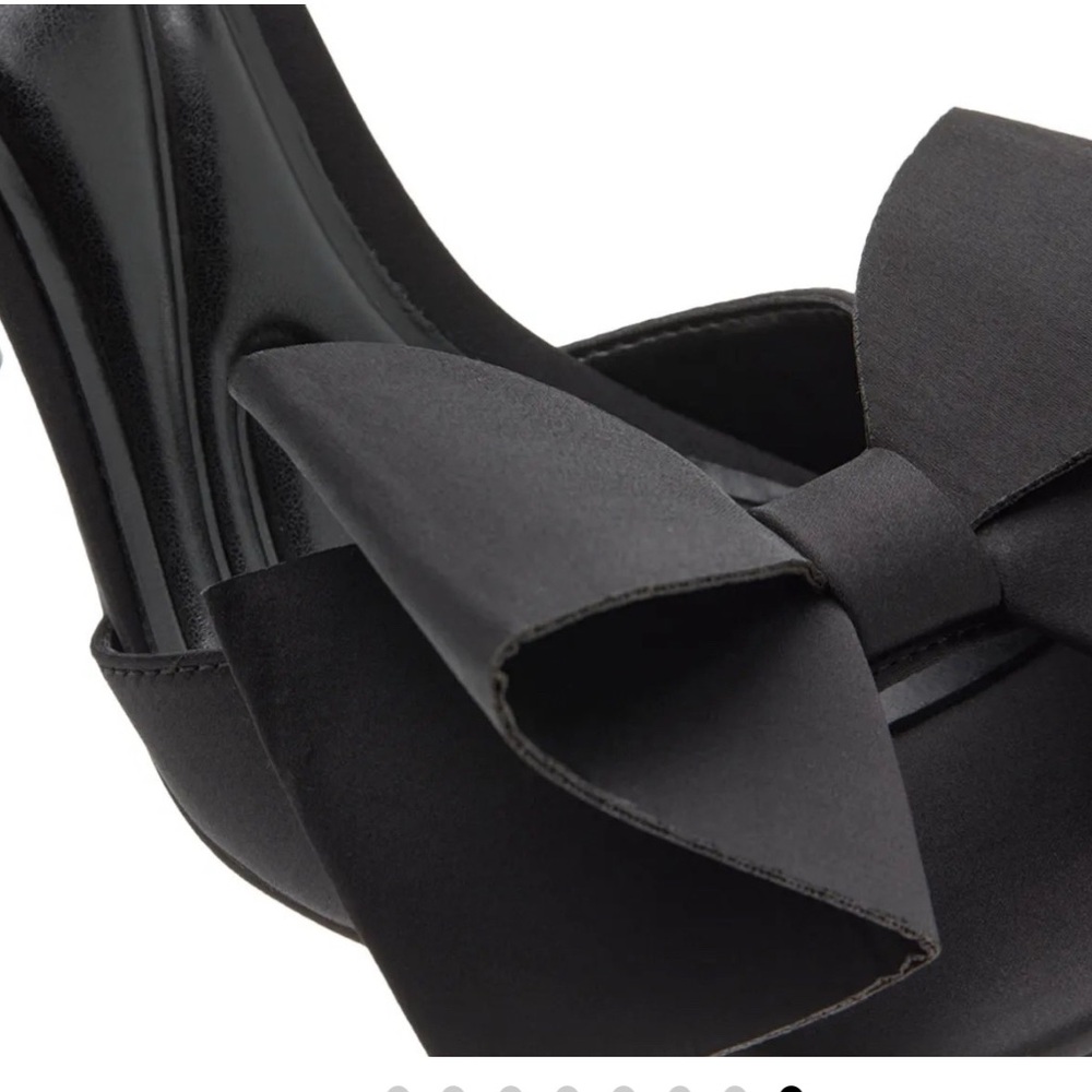 Jessica Simpson Black Stiletto Heels Slingback - Picture 2 of 4